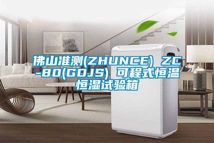 佛山準(zhǔn)測(ZHUNCE) ZC-80(GDJS) 可程式恒溫恒濕試驗(yàn)箱