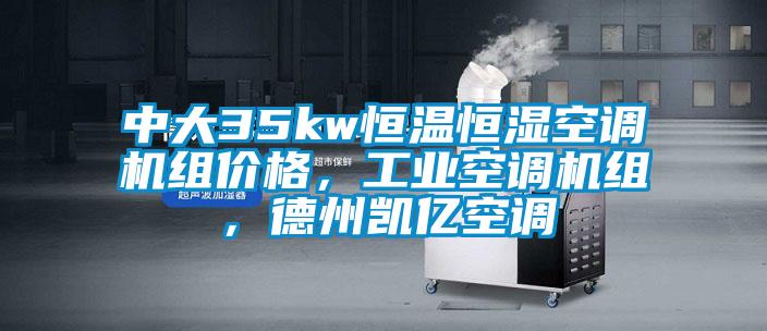 中大35kw恒溫恒濕空調(diào)機組價格，工業(yè)空調(diào)機組，德州凱億空調(diào)
