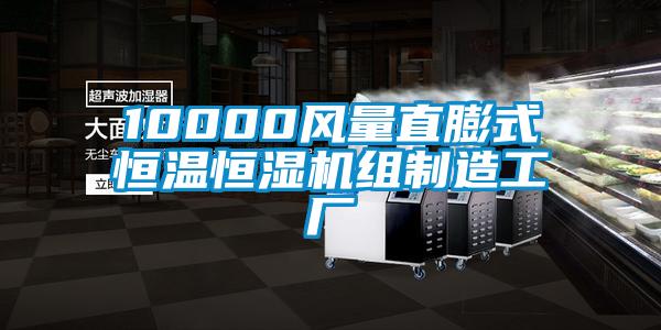 10000風(fēng)量直膨式恒溫恒濕機(jī)組制造工廠