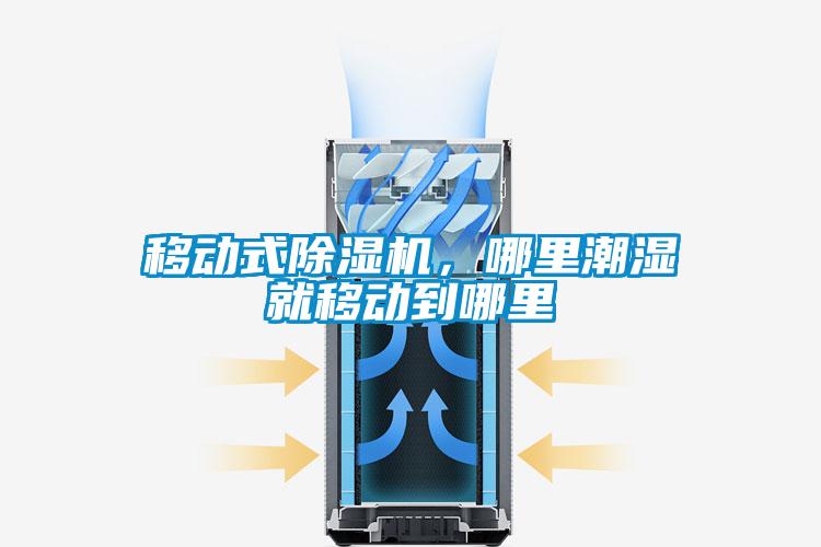移動式除濕機(jī)，哪里潮濕就移動到哪里