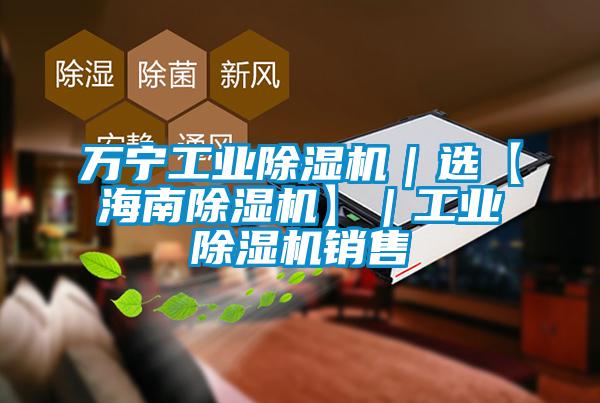 萬(wàn)寧工業(yè)除濕機(jī)｜選【海南除濕機(jī)】｜工業(yè)除濕機(jī)銷(xiāo)售