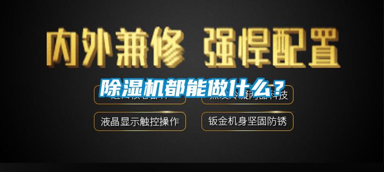除濕機(jī)都能做什么？