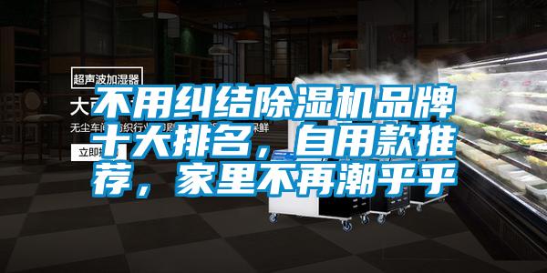 不用糾結(jié)除濕機(jī)品牌十大排名，自用款推薦，家里不再潮乎乎
