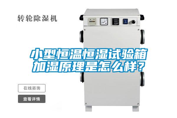 小型恒溫恒濕試驗(yàn)箱加濕原理是怎么樣？