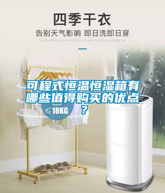 可程式恒溫恒濕箱有哪些值得購(gòu)買的優(yōu)點(diǎn)？