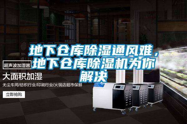地下倉(cāng)庫(kù)除濕通風(fēng)難，地下倉(cāng)庫(kù)除濕機(jī)為你解決