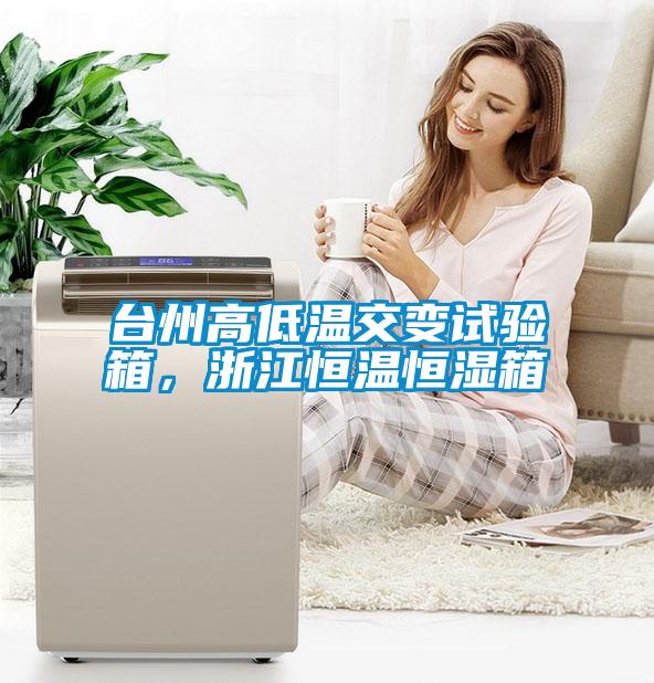 臺(tái)州高低溫交變試驗(yàn)箱，浙江恒溫恒濕箱