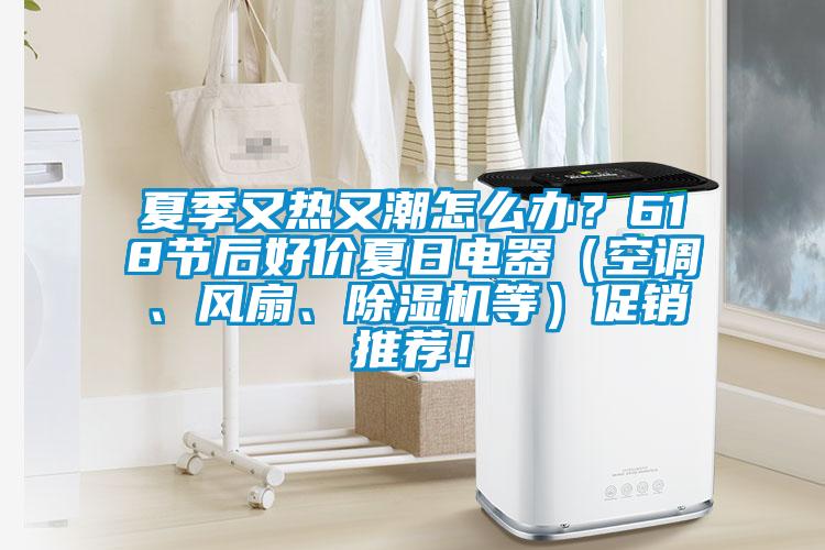 夏季又熱又潮怎么辦？618節(jié)后好價夏日電器（空調、風扇、除濕機等）促銷推薦！