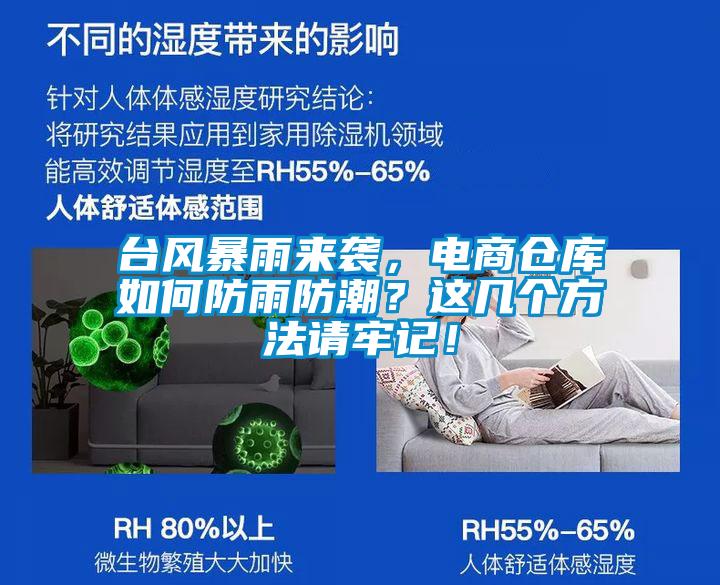 臺風(fēng)暴雨來襲，電商倉庫如何防雨防潮？這幾個方法請牢記！