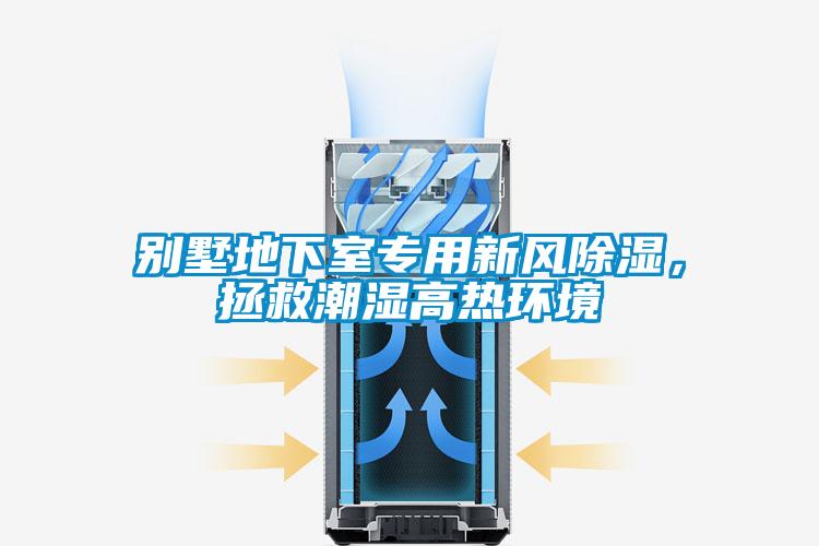 別墅地下室專用新風(fēng)除濕，拯救潮濕高熱環(huán)境