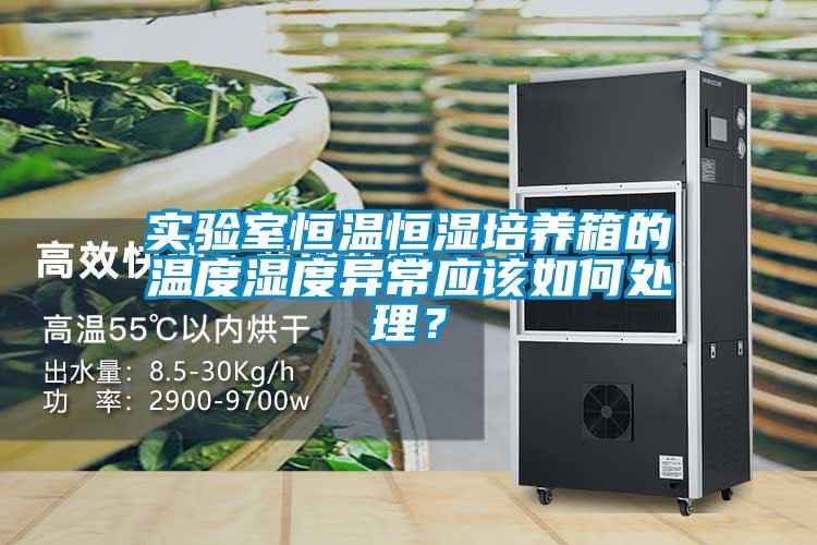 實驗室恒溫恒濕培養(yǎng)箱的溫度濕度異常應(yīng)該如何處理？