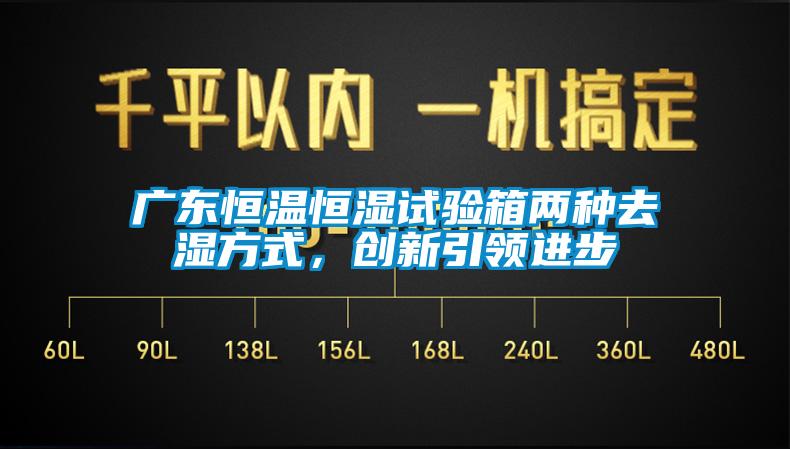 廣東恒溫恒濕試驗箱兩種去濕方式，創(chuàng)新引領(lǐng)進步