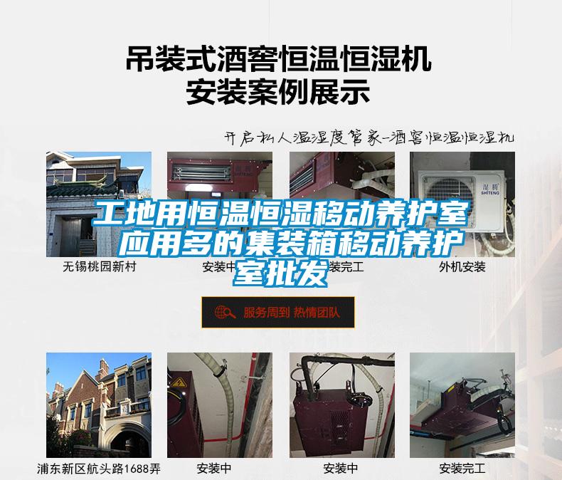 工地用恒溫恒濕移動養(yǎng)護室 應用多的集裝箱移動養(yǎng)護室批發(fā)