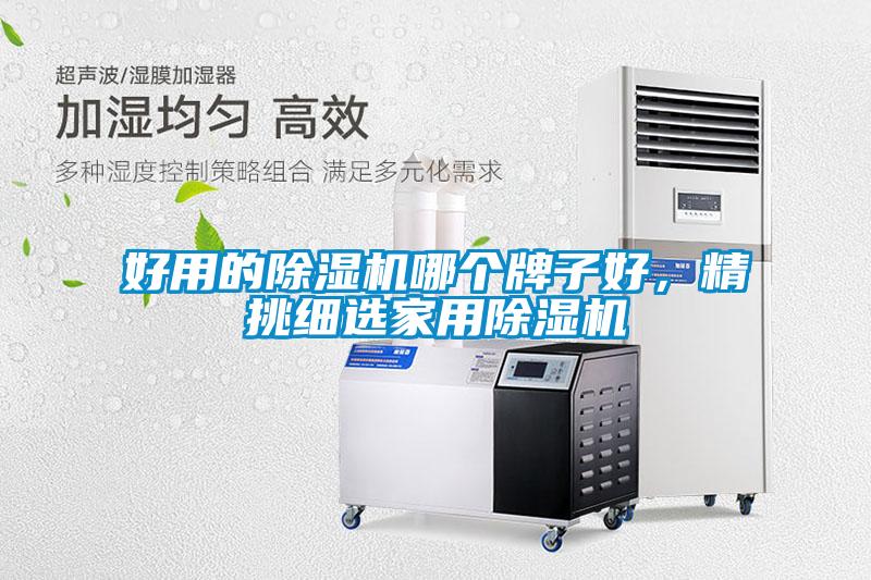 好用的除濕機哪個牌子好，精挑細(xì)選家用除濕機