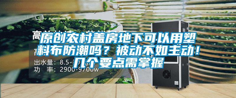 原創(chuàng)農(nóng)村蓋房地下可以用塑料布防潮嗎？被動不如主動！幾個要點需掌握