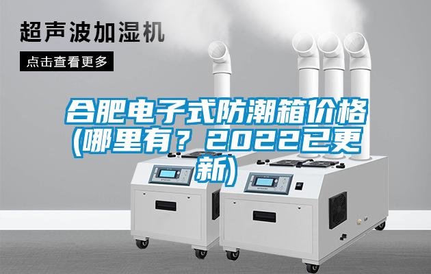 合肥電子式防潮箱價格(哪里有？2022已更新)