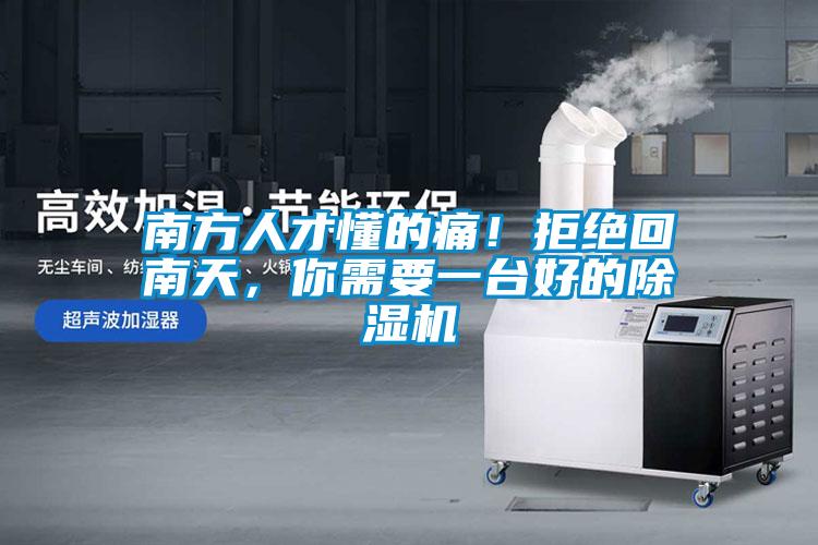 南方人才懂的痛！拒絕回南天，你需要一臺好的除濕機