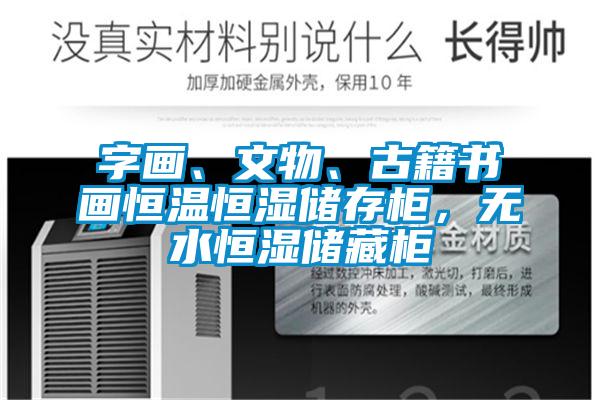 字畫、文物、古籍書畫恒溫恒濕儲存柜，無水恒濕儲藏柜
