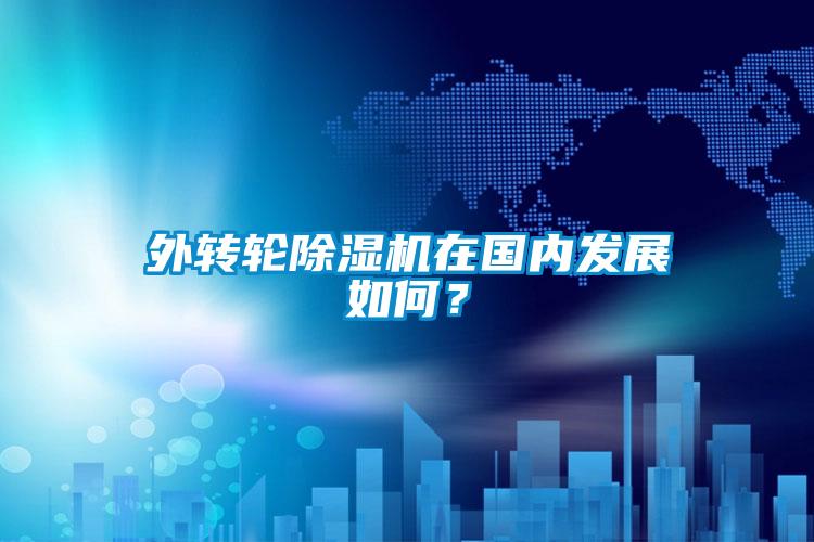 外轉(zhuǎn)輪除濕機(jī)在國內(nèi)發(fā)展如何？