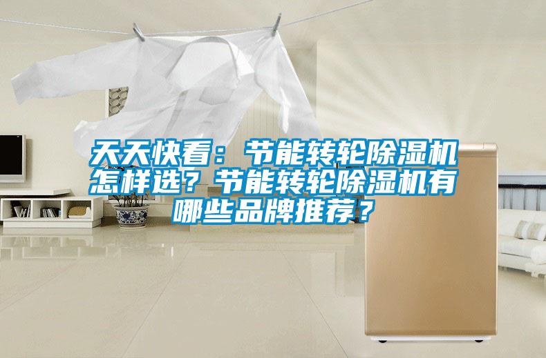 天天快看：節(jié)能轉(zhuǎn)輪除濕機(jī)怎樣選？節(jié)能轉(zhuǎn)輪除濕機(jī)有哪些品牌推薦？
