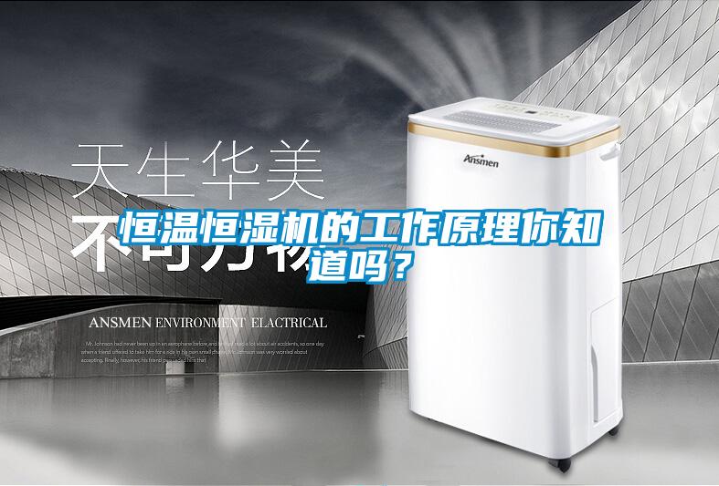 恒溫恒濕機的工作原理你知道嗎？