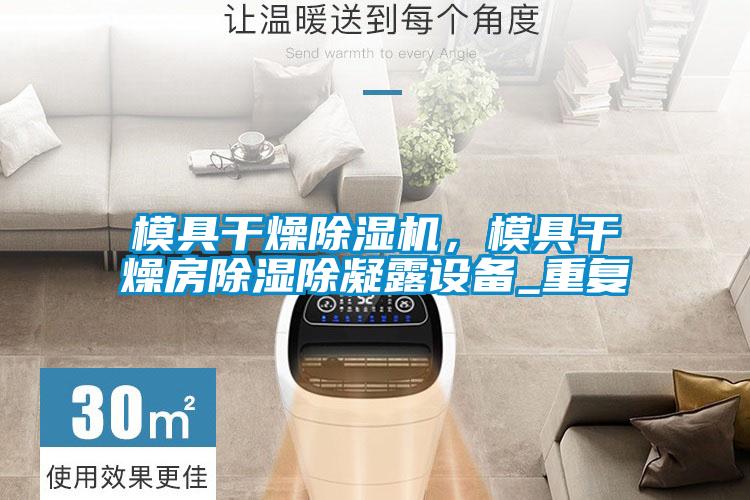模具干燥除濕機，模具干燥房除濕除凝露設(shè)備_重復(fù)