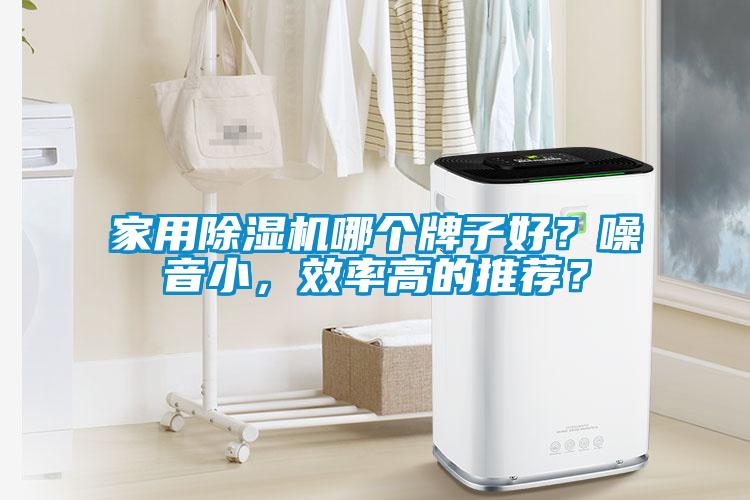 家用除濕機哪個牌子好？噪音小，效率高的推薦？