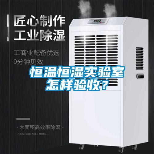 恒溫恒濕實驗室怎樣驗收？