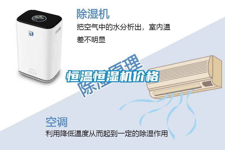 恒溫恒濕機(jī)價格
