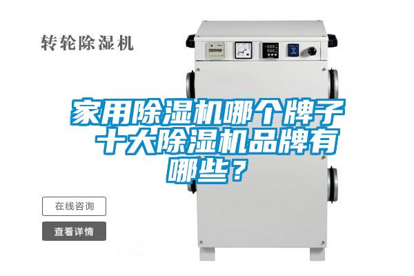 家用除濕機(jī)哪個(gè)牌子 十大除濕機(jī)品牌有哪些？