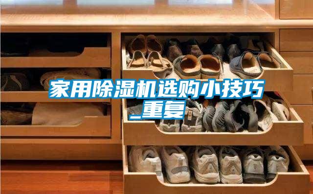 家用除濕機(jī)選購(gòu)小技巧_重復(fù)