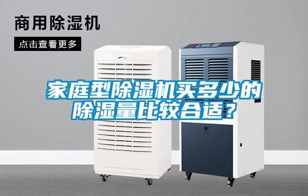 家庭型除濕機(jī)買多少的除濕量比較合適？