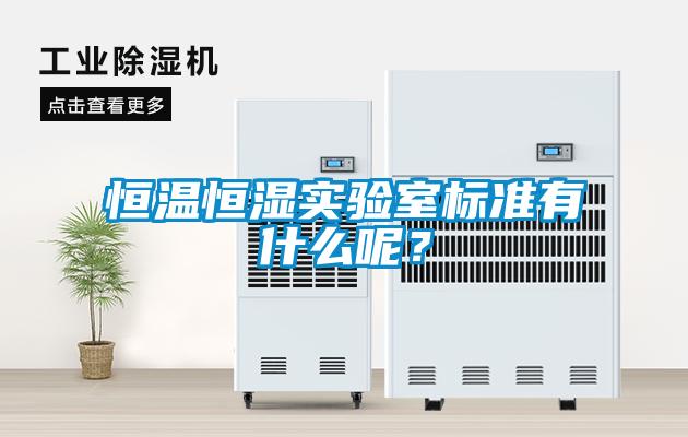 恒溫恒濕實(shí)驗(yàn)室標(biāo)準(zhǔn)有什么呢？