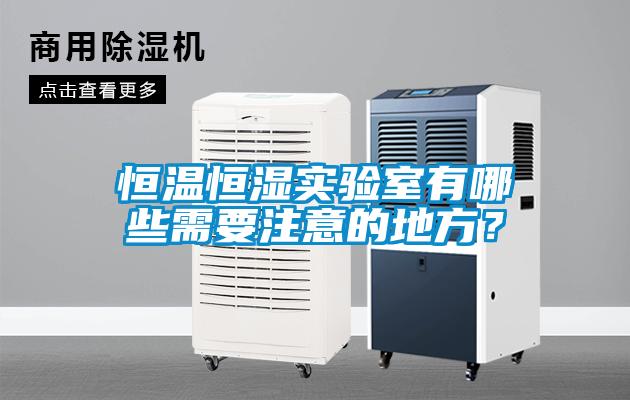 恒溫恒濕實(shí)驗(yàn)室有哪些需要注意的地方？