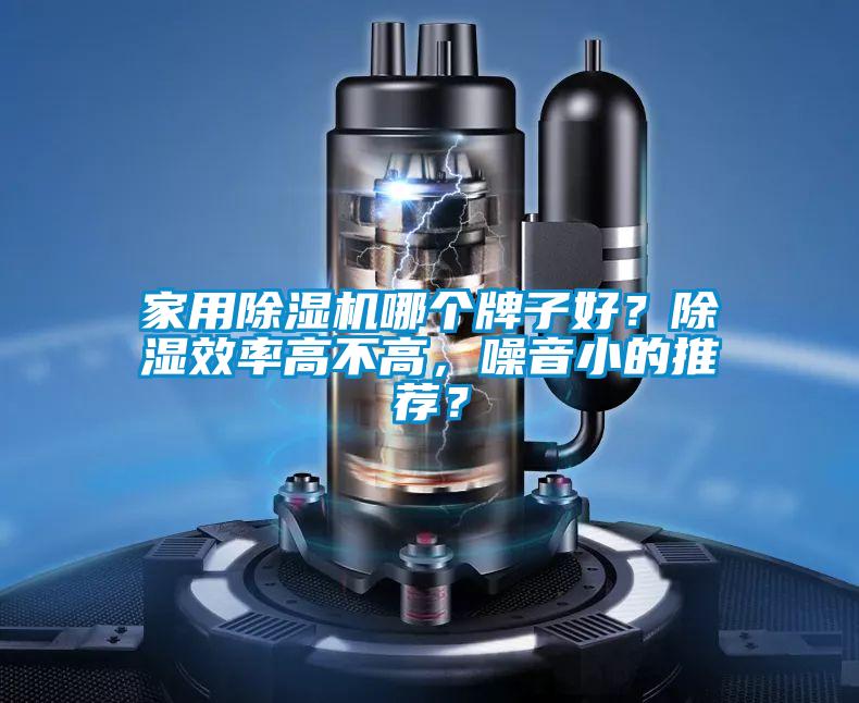 家用除濕機哪個牌子好？除濕效率高不高，噪音小的推薦？