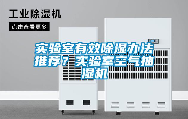 實(shí)驗(yàn)室有效除濕辦法推薦？實(shí)驗(yàn)室空氣抽濕機(jī)