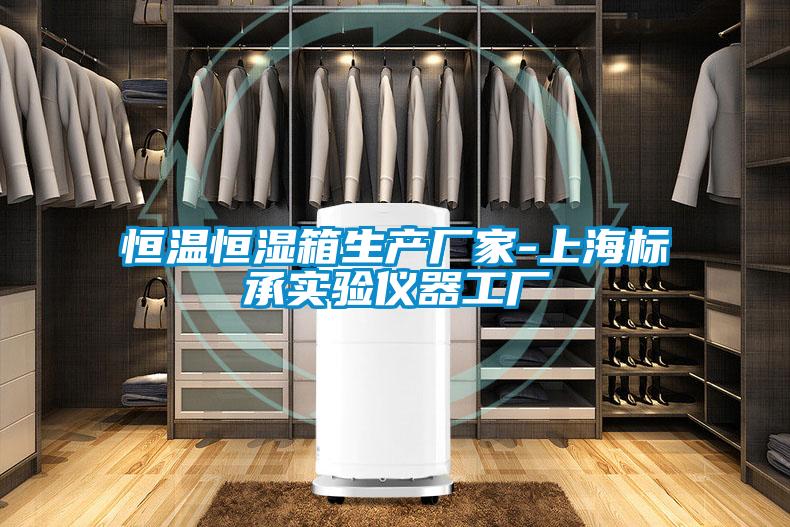 恒溫恒濕箱生產(chǎn)廠家-上海標承實驗儀器工廠