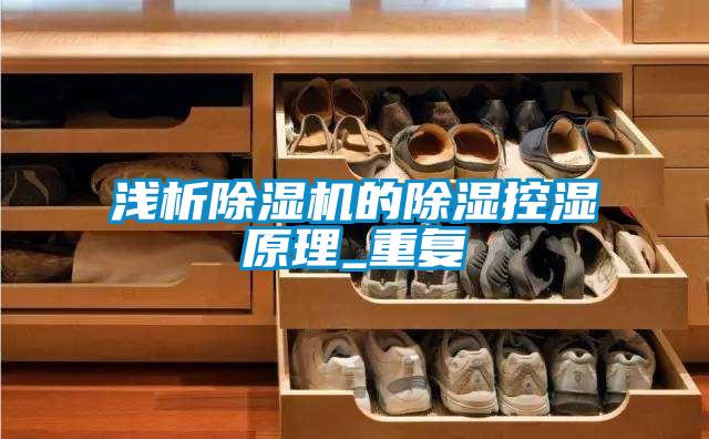 淺析除濕機的除濕控濕原理_重復(fù)