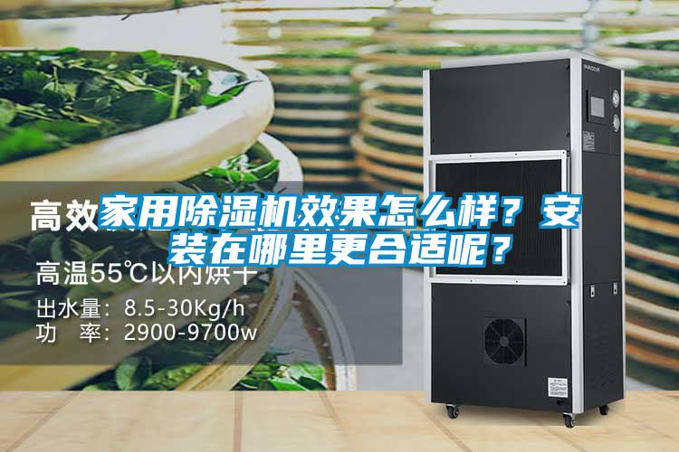 家用除濕機效果怎么樣？安裝在哪里更合適呢？