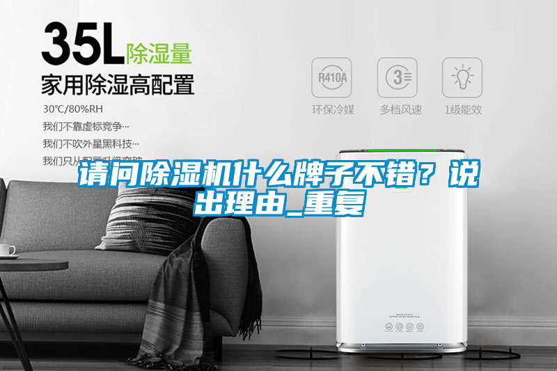 請(qǐng)問(wèn)除濕機(jī)什么牌子不錯(cuò)？說(shuō)出理由_重復(fù)