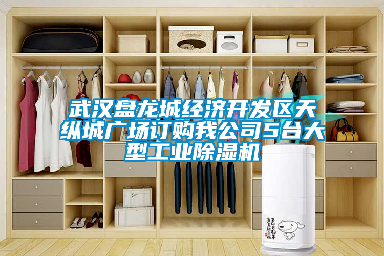 武漢盤(pán)龍城經(jīng)濟(jì)開(kāi)發(fā)區(qū)天縱城廣場(chǎng)訂購(gòu)我公司5臺(tái)大型工業(yè)除濕機(jī)