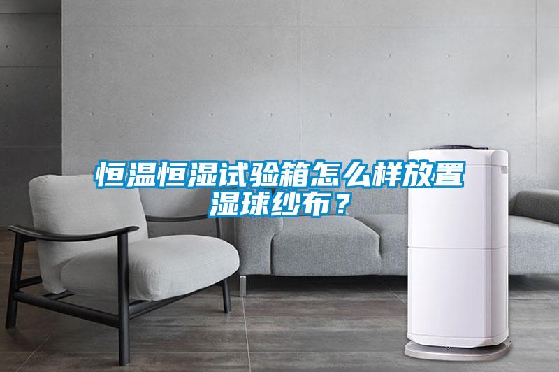 恒溫恒濕試驗(yàn)箱怎么樣放置濕球紗布？