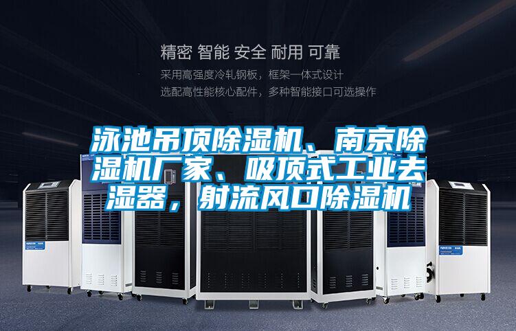 泳池吊頂除濕機(jī)、南京除濕機(jī)廠家、吸頂式工業(yè)去濕器，射流風(fēng)口除濕機(jī)