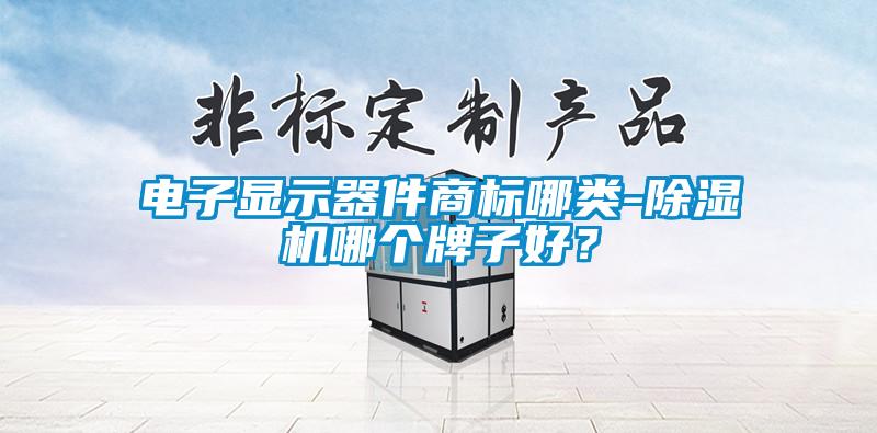 電子顯示器件商標(biāo)哪類-除濕機(jī)哪個牌子好？