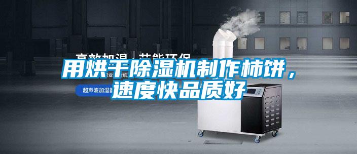 用烘干除濕機制作柿餅，速度快品質(zhì)好