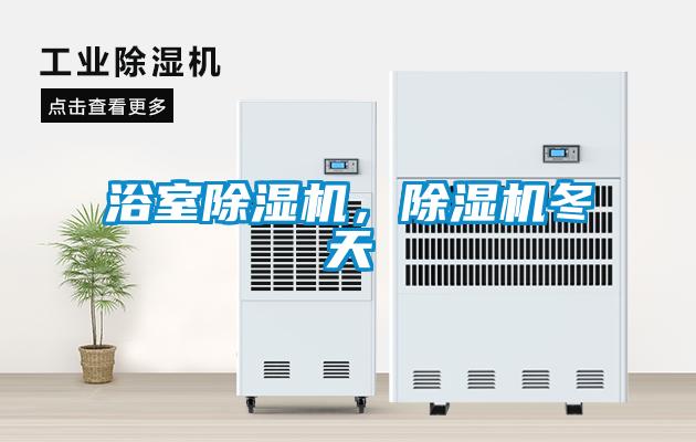 浴室除濕機，除濕機冬天