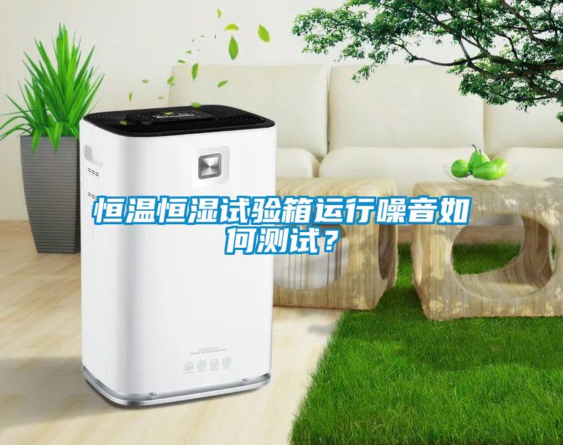 恒溫恒濕試驗(yàn)箱運(yùn)行噪音如何測試？