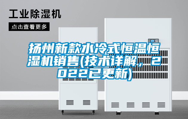 揚州新款水冷式恒溫恒濕機銷售(技術(shù)詳解，2022已更新)