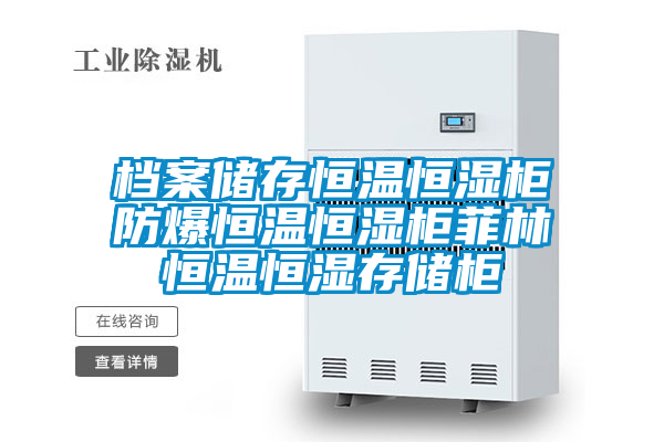 檔案儲(chǔ)存恒溫恒濕柜防爆恒溫恒濕柜菲林恒溫恒濕存儲(chǔ)柜