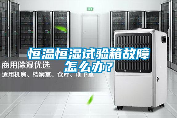 恒溫恒濕試驗(yàn)箱故障怎么辦？